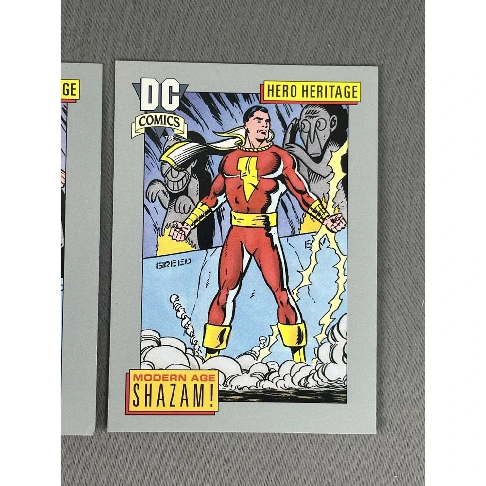 1991 DC Comic Cards SHAZAM! Hero Heritage Set Of 3